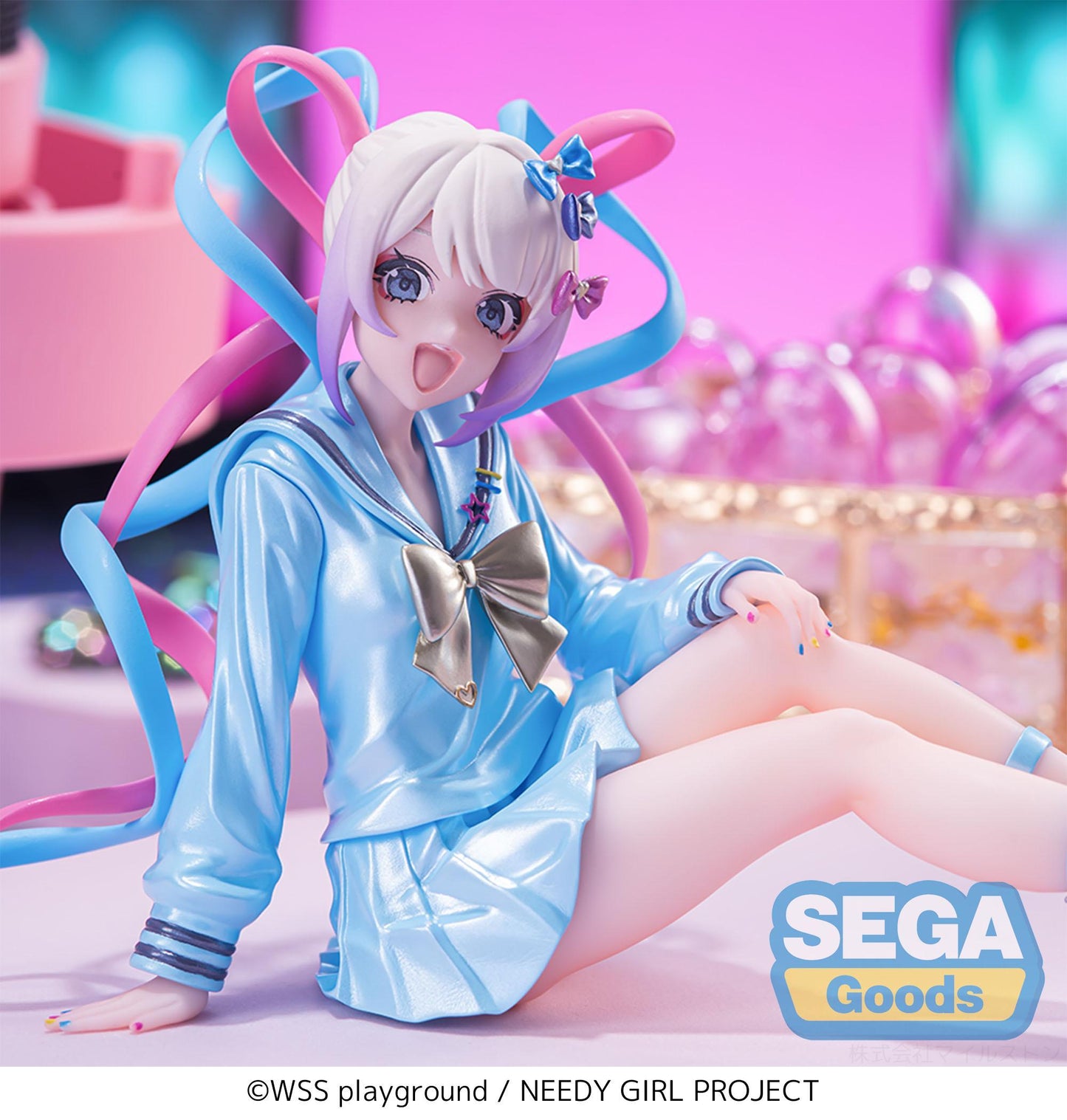 Anime "NEEDY GIRL OVERDOSE" PM Perching Figure "OMGkawaiiAngel"