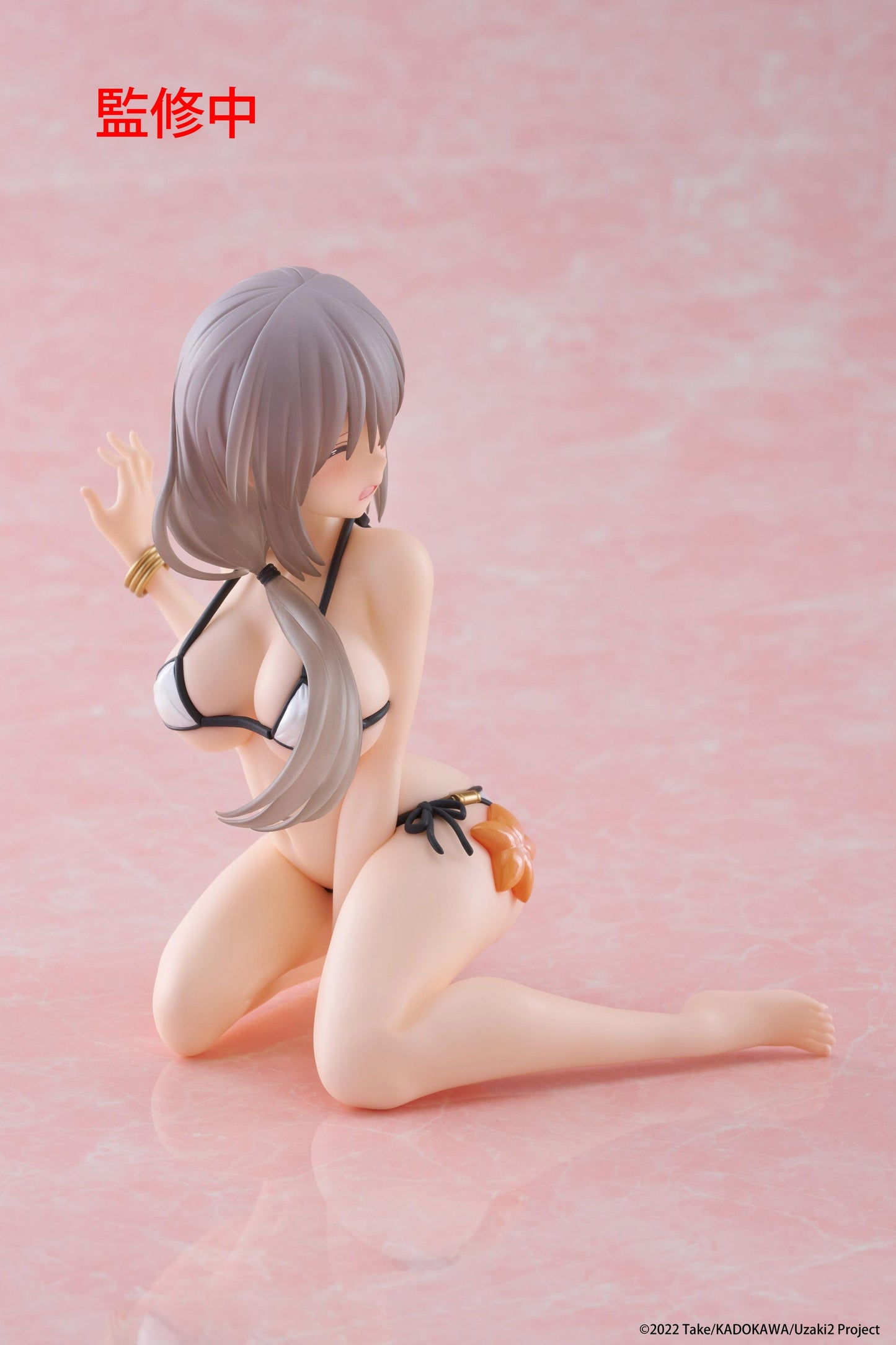 Uzaki-chan Wants to Hang Out! Desktop Cute Figure - Tsuki Uzaki (Swimwear Ver.)