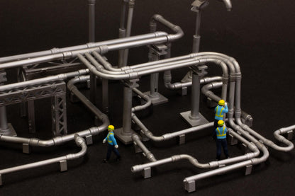 (Model Kits) 1/150 Scale Structure Kit "Plumbing Set"
