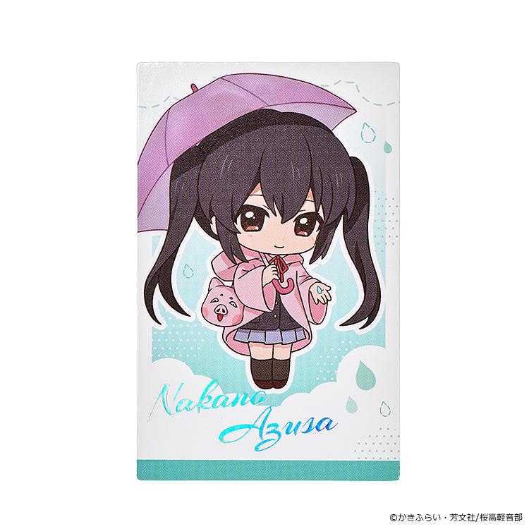 (Blind Box) K-ON! Fluffy Rain Series Collectible Instant Photo-Style Card (2 Piece Set)