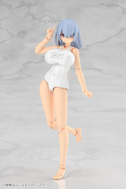 (Model Kits) FRAME ARMS GIRL MIZUKI School Swimsuits White Ver.