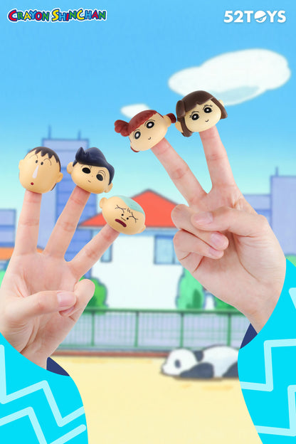 (Blind Box) Crayon Shinchan Mini Series-Finger Puppet Toys