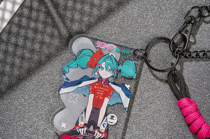 Hatsune Miku GT Project Hatsune Miku: Racing Ver. 2025 Keychain C