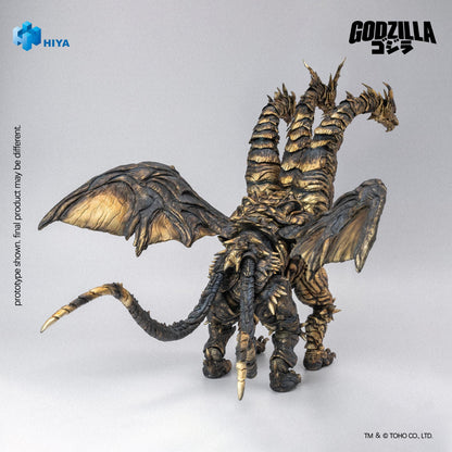 HIYA Exquisite Basic Series None Scale 10 Inch Godzilla Final Wars 2004 Keizer Ghidorah Action Figure