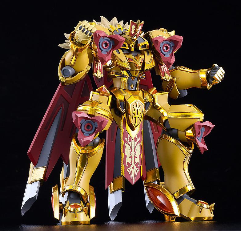 (Model Kits) Knight's & Magic MODEROID Goldleo: ROYAL METALLIC Ver.