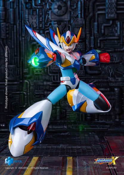 HIYA Exquisite Basic Series None Scale 6 Inch Mega Man X series X Falcon Armor Version Action Figure