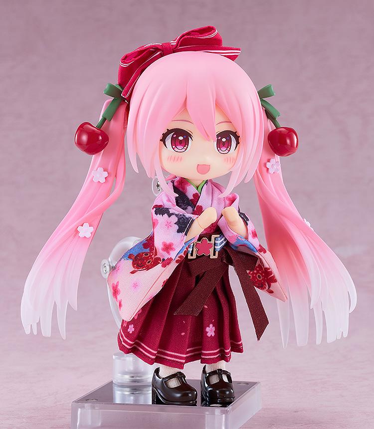 Character Vocal Series 01: Hatsune Miku Nendoroid Doll Outfit Set: Sakura Miku: Hirohako 2025 Ver. (Hirosaki)