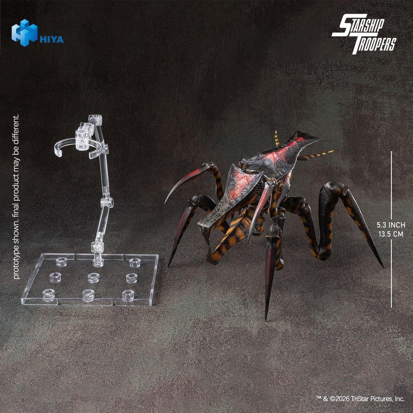 HIYA Exquisite Basic Series None Scale 5.3 Inch Starship Troopers Warrior Bug Action Figure