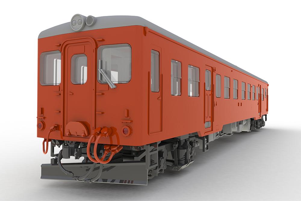 JNR Kiha 20 type diesel railcar 200th generation type kit