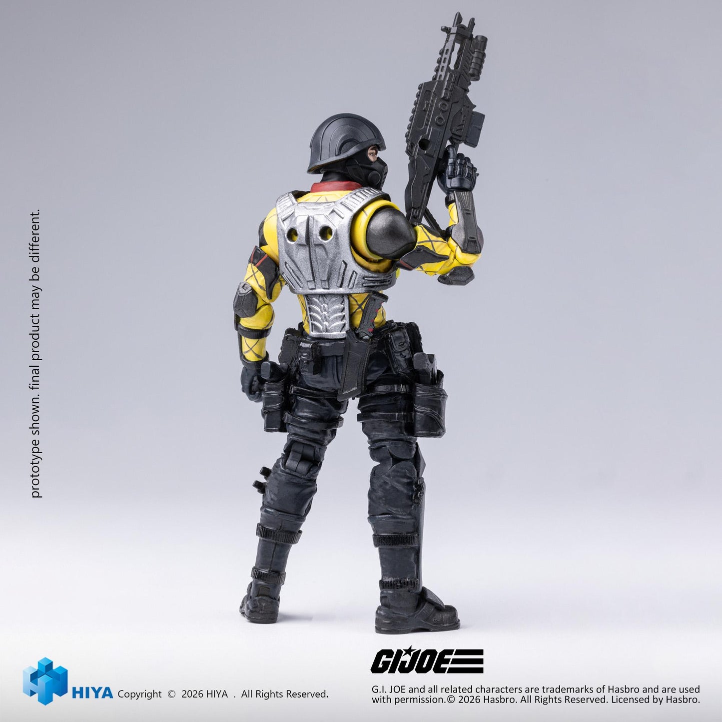 HIYA Exquisite Mini Series 1/18 Scale 4 Inch G.I.Joe Python Trooper Action Figure