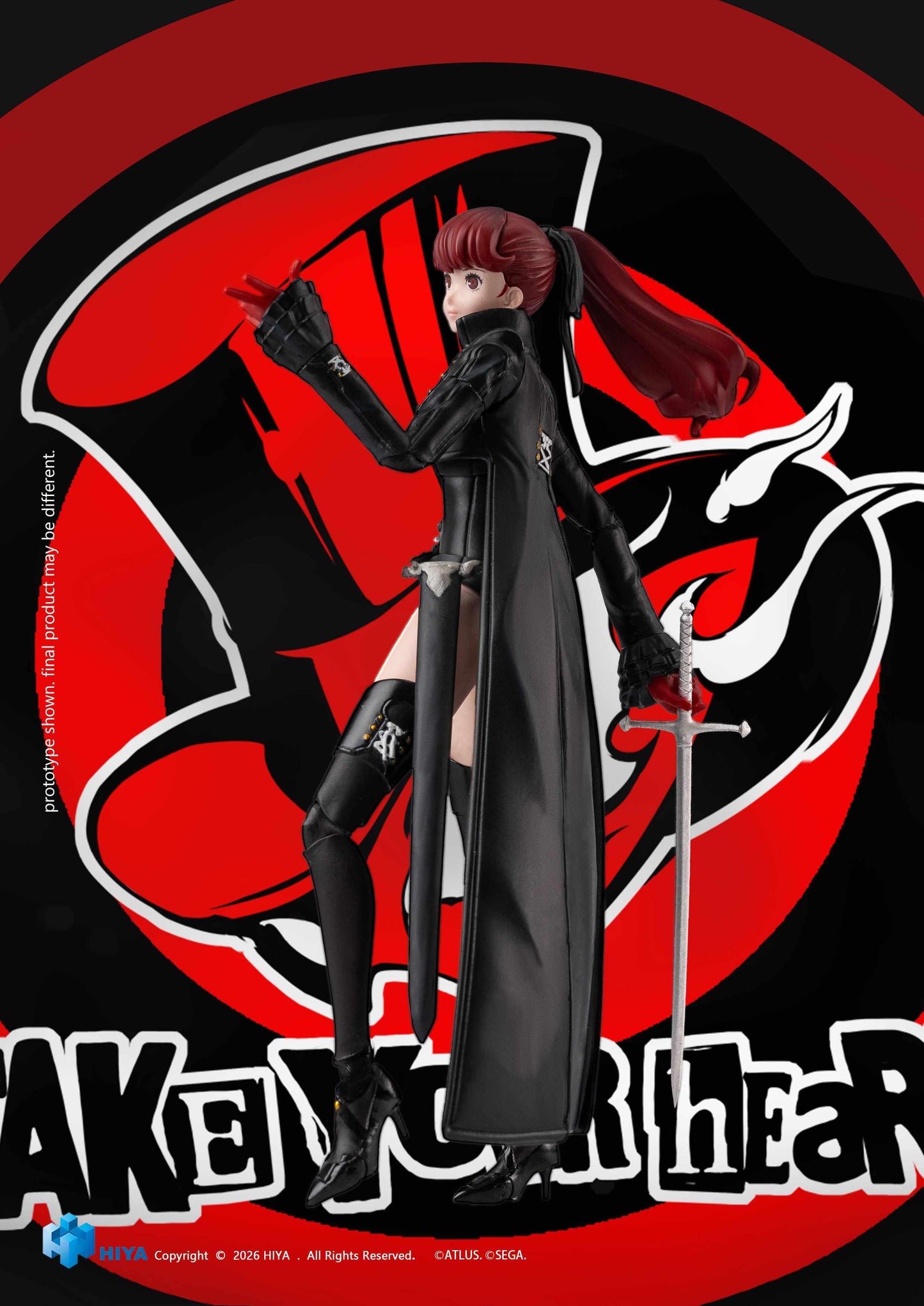 HIYA Exquisite Basic Series 1/12 Scale 6 Inch Persona 5 Royal Violet Action Figure