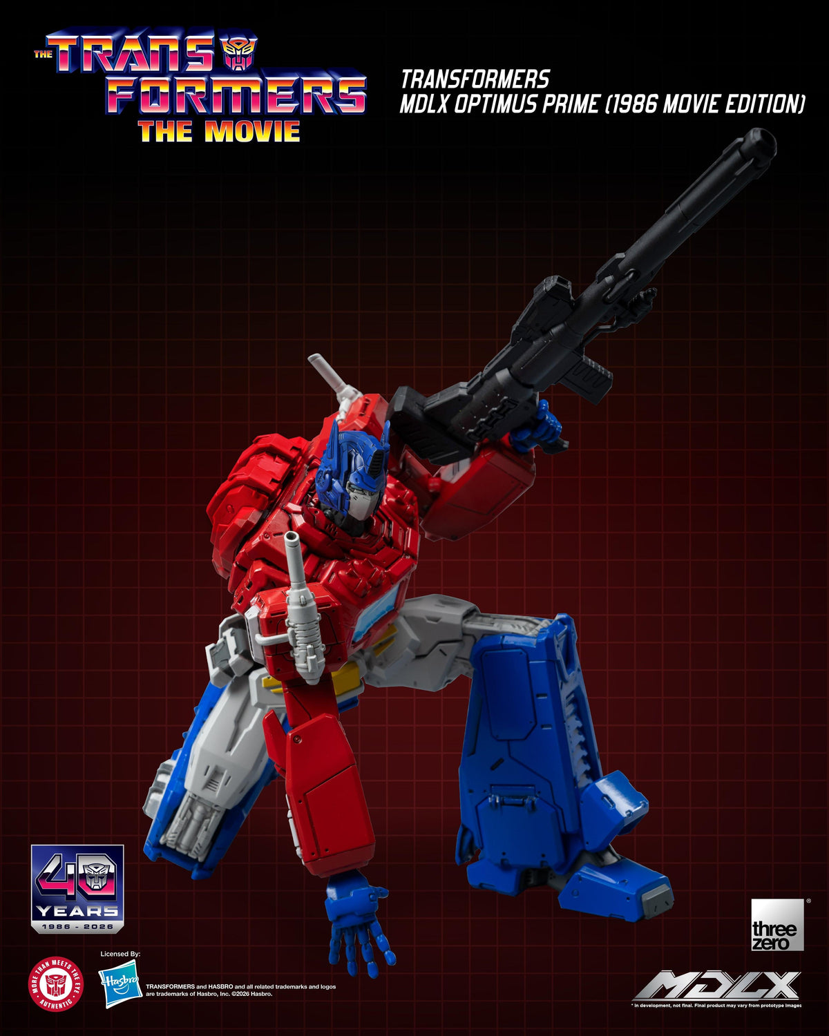 Transformers MDLX Optimus Prime (1986 Movie Edition)