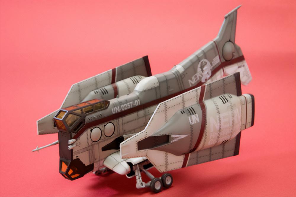 (Model Kits) Evangelion: New Theatrical Edition Vertical Take-off and Landing Aircraft YAGR-N101 (rerun)