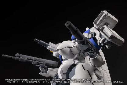 (Model Kits) POWERDoLLS X-4+(PD-802) WEAPON SET2(Shoulder parts for mounting weapons&MC120mmCanon&Dru20ATM&DSG11SMG) (Rerun)
