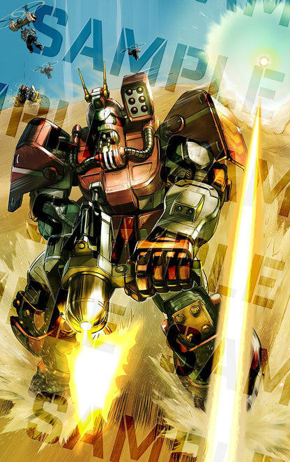 (Model Kits) Get Truth Fang of the Sun Dougram COMBAT ARMORS MAX 32: 1/72nd Scale Abitate T10B Blockhead Ver. GT