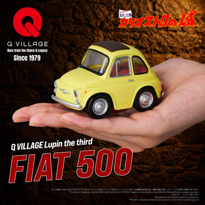 Q VILLAGE LUPIN THE THIRD FIAT 500