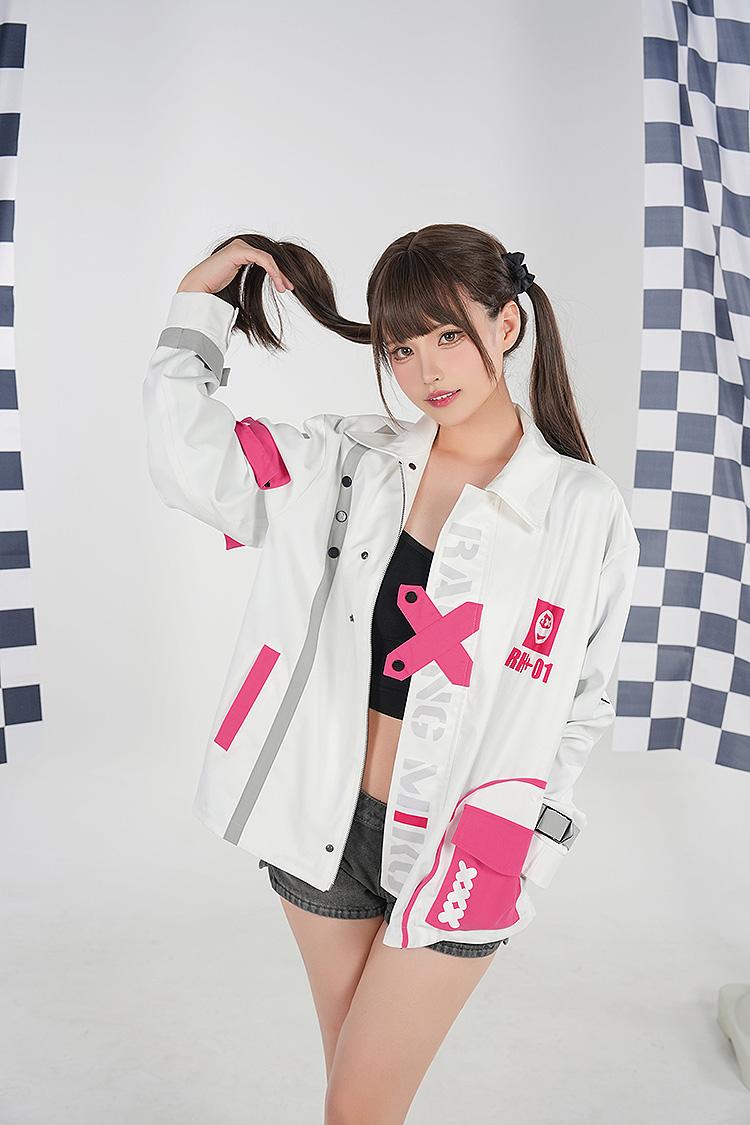 Hatsune Miku GT Project Hatsune Miku: Racing Ver. 2025 Track Jacket L