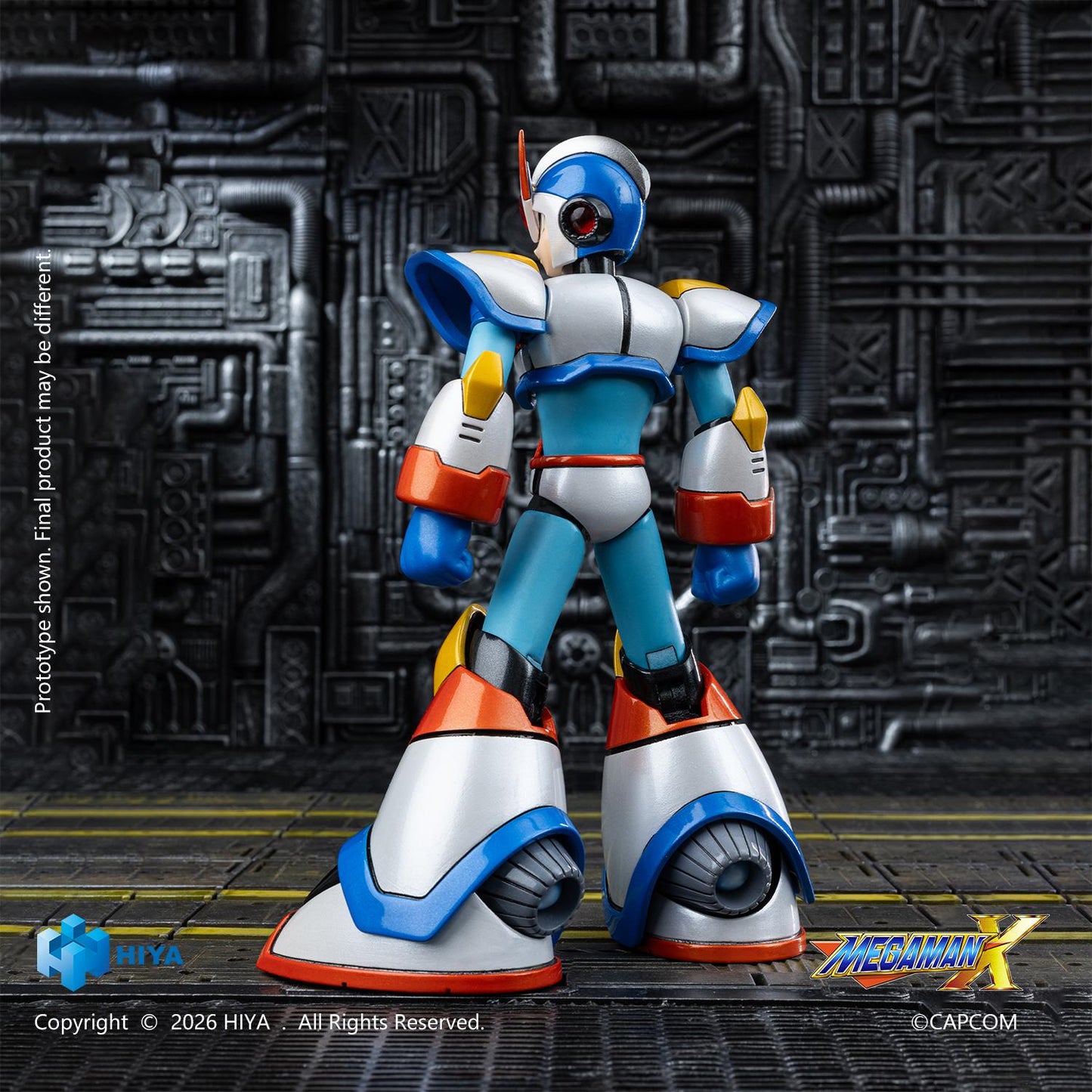 HIYA Exquisite Basic Series None Scale 5.8 Inch Mega Man X series X Max Armor Action Figure