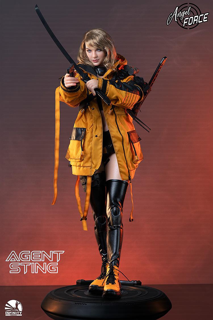 Infinity Studio Angel Force - Agent Sting 1/3 Scale Articulated Silicone Figure[50% deposit required]