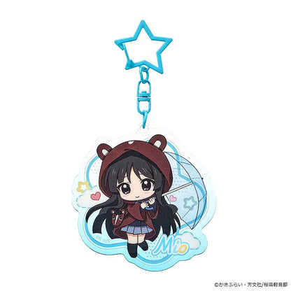 (Blind Box) K-ON! Fluffy Rain Series Collectible Acrylic Keychain