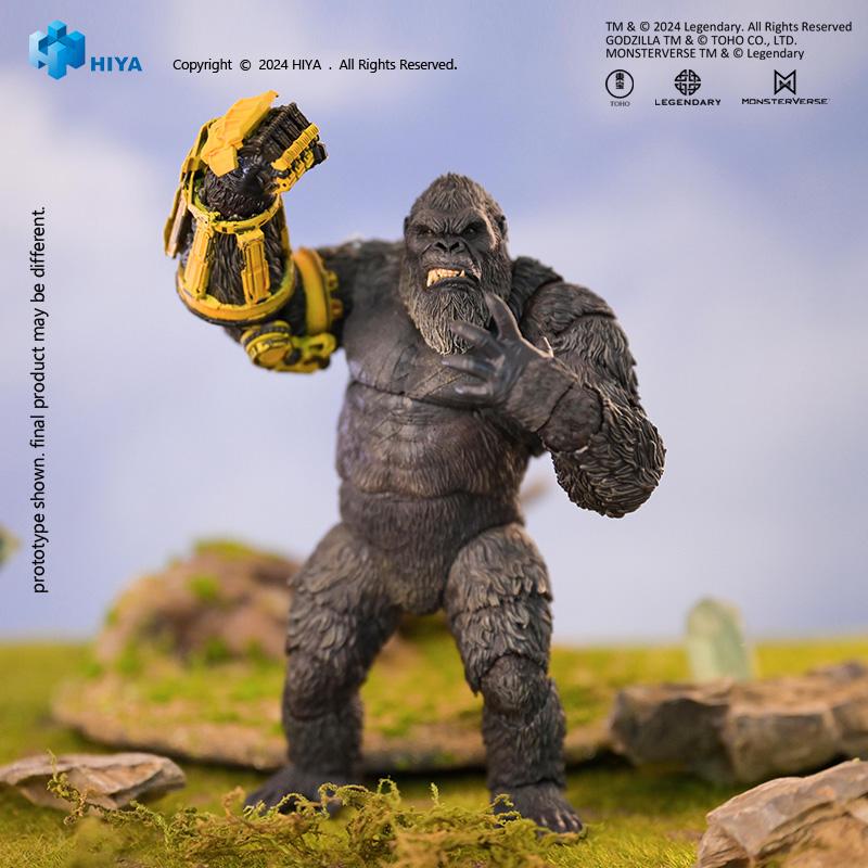 HIYA Exquisite Basic Series None Scale 6 Inch Godzilla x Kong The New Empire Kong B.E.A.S.T. Glove Ver. Action Figure