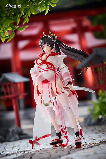 Combat priestess Sakura Uefuji 1/12 Articulated Figure
