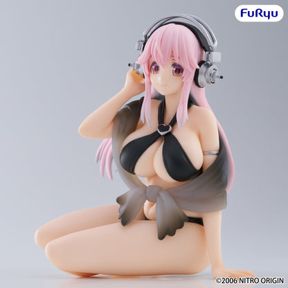 SUPER SONICO Noodle Stopper Figure -Swimsuit Black Color ver.-