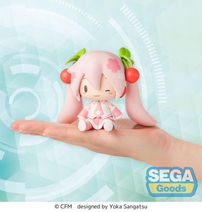 Sakura Miku: 1 fuwa petit Hatsune Miku Series Chibi Figure Sakura Miku