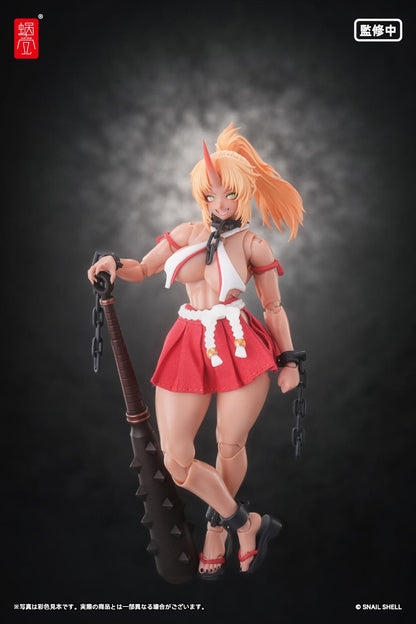 RPGEX-08 Oni Miko Second Daughter Momiji 1/12 Complete Model Action Figure