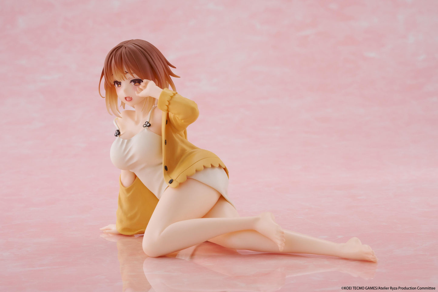 Atelier Ryza: Ever Darkness & the Secret Hideout Desktop Cute Figure - Ryza (Nightwear Ver.) (Rerun)