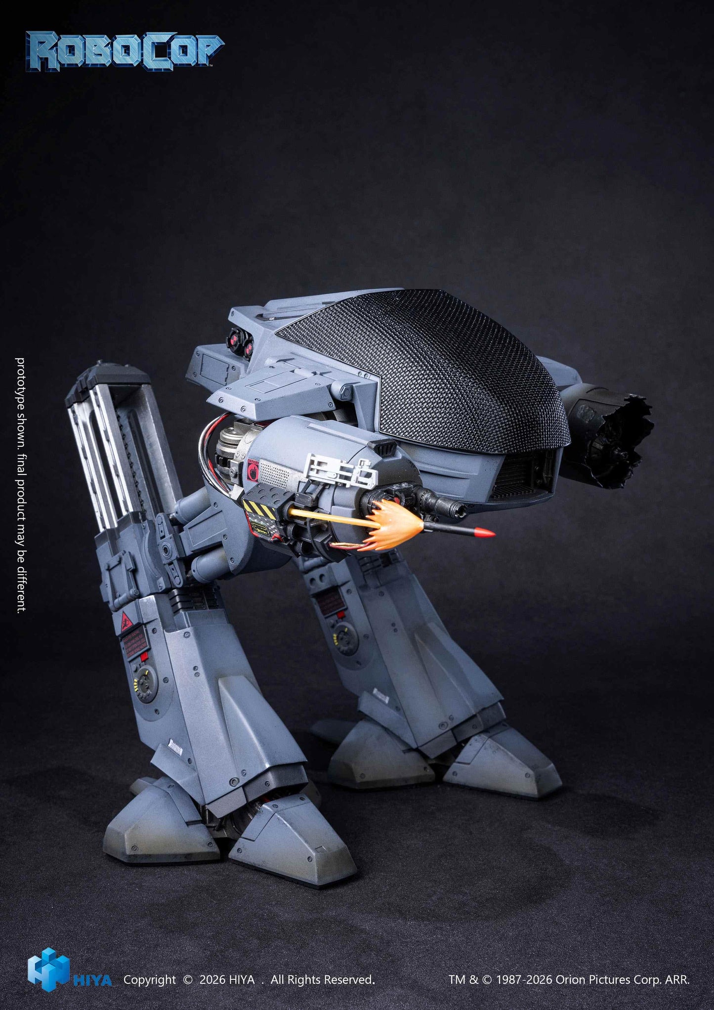 HIYA Exquisite Super Series 1/12 Scale 7.9 Inch RoboCop1 ED-209 Action Figure