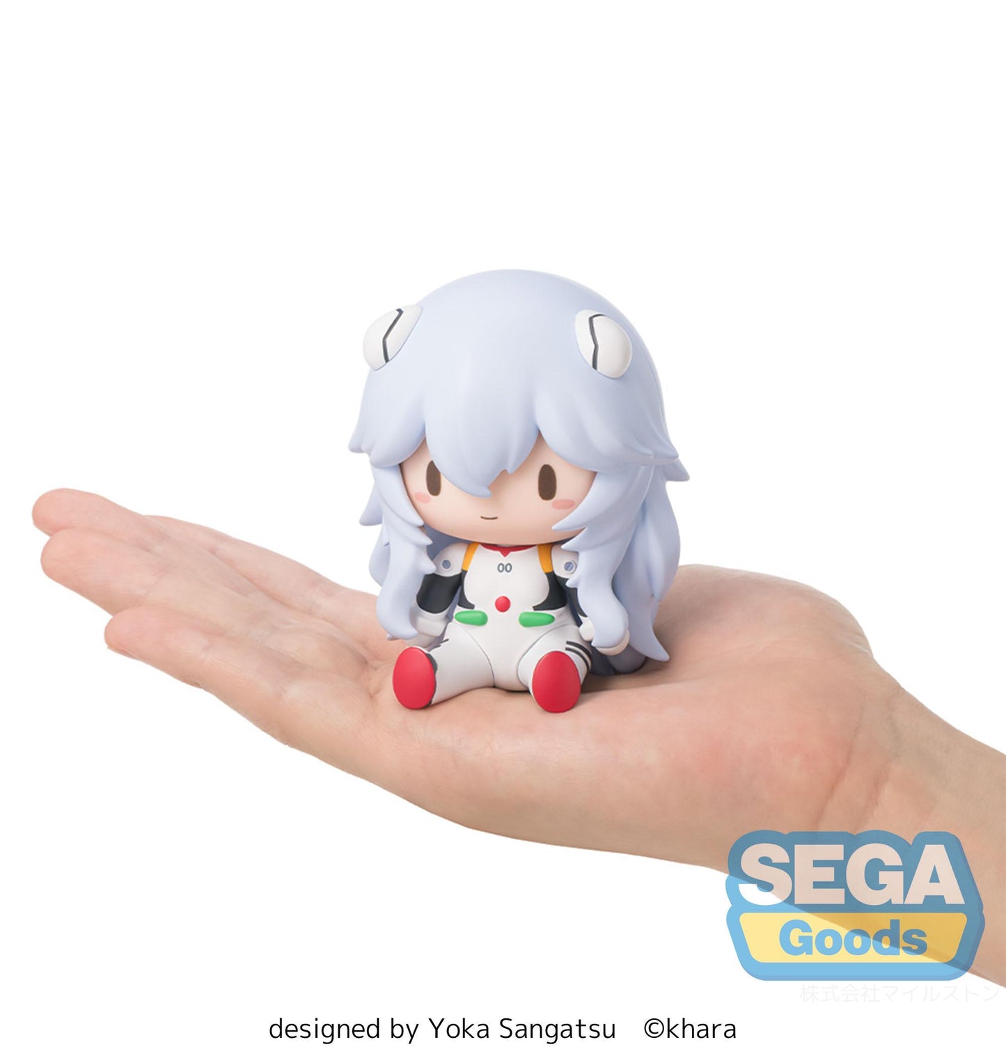 fuwa petit "EVANGELION: 3.0+1.0 Thrice Upon a Time" Chibi Figure "Rei" Long Hair