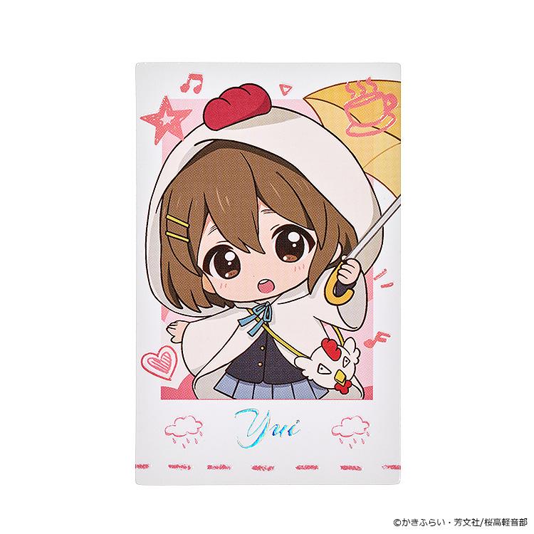 (Blind Box) K-ON! Fluffy Rain Series Collectible Instant Photo-Style Card (2 Piece Set)