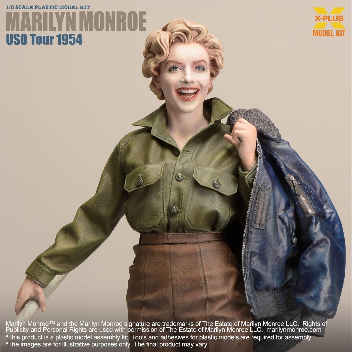1/8 Scale Marilyn Monroe Plastic Model Kit (Repro)