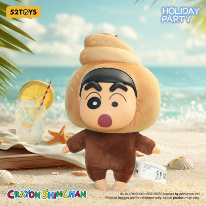 (Blind box) Crayon Shinchan – Holiday Party Series Vinyl Plush Keychain Blind Box