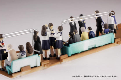 1/80 Scale super minifigure series6 That Day's Bus Stop Set (Rerun)