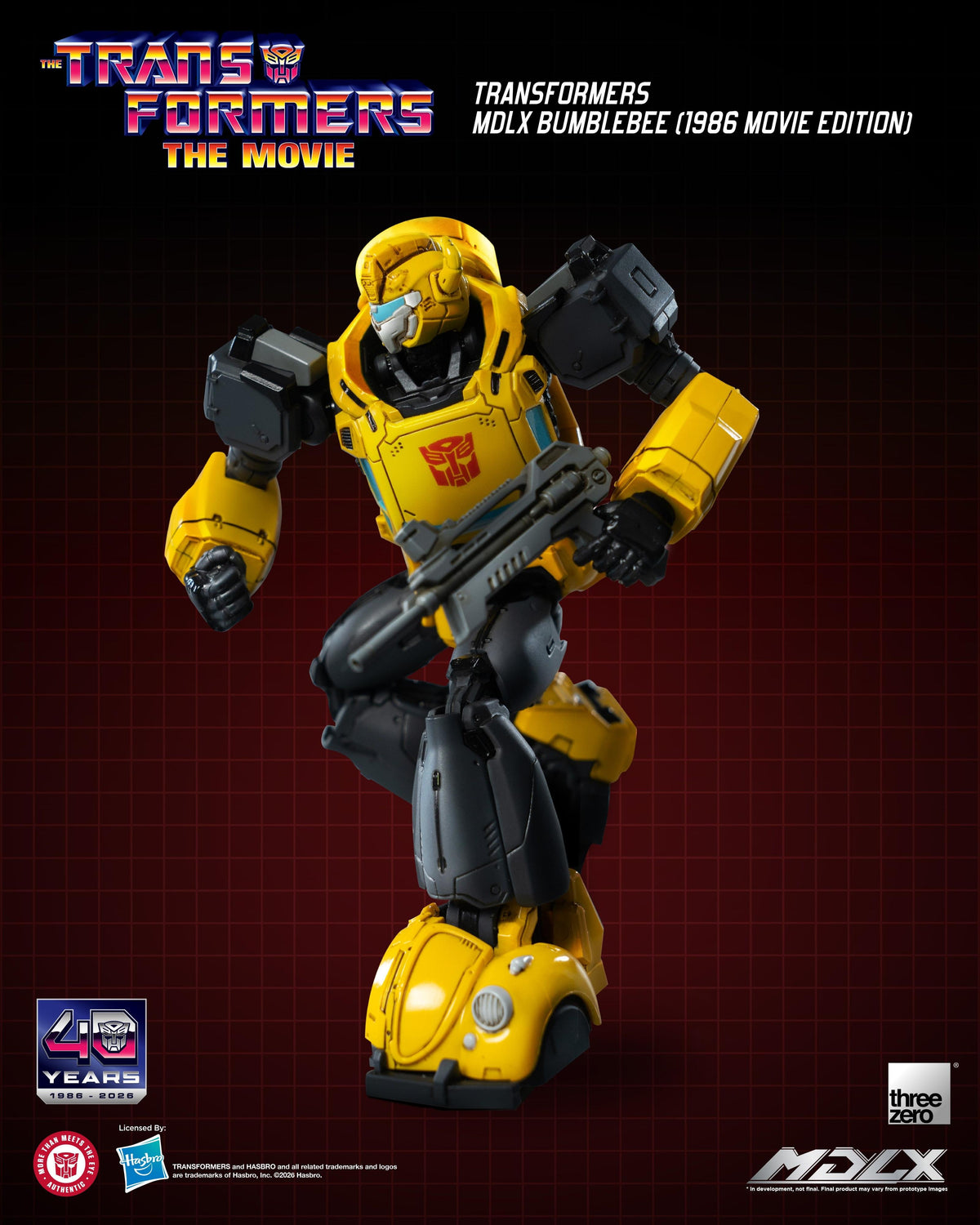 Transformers MDLX Bumblebee (1986 Movie Edition)