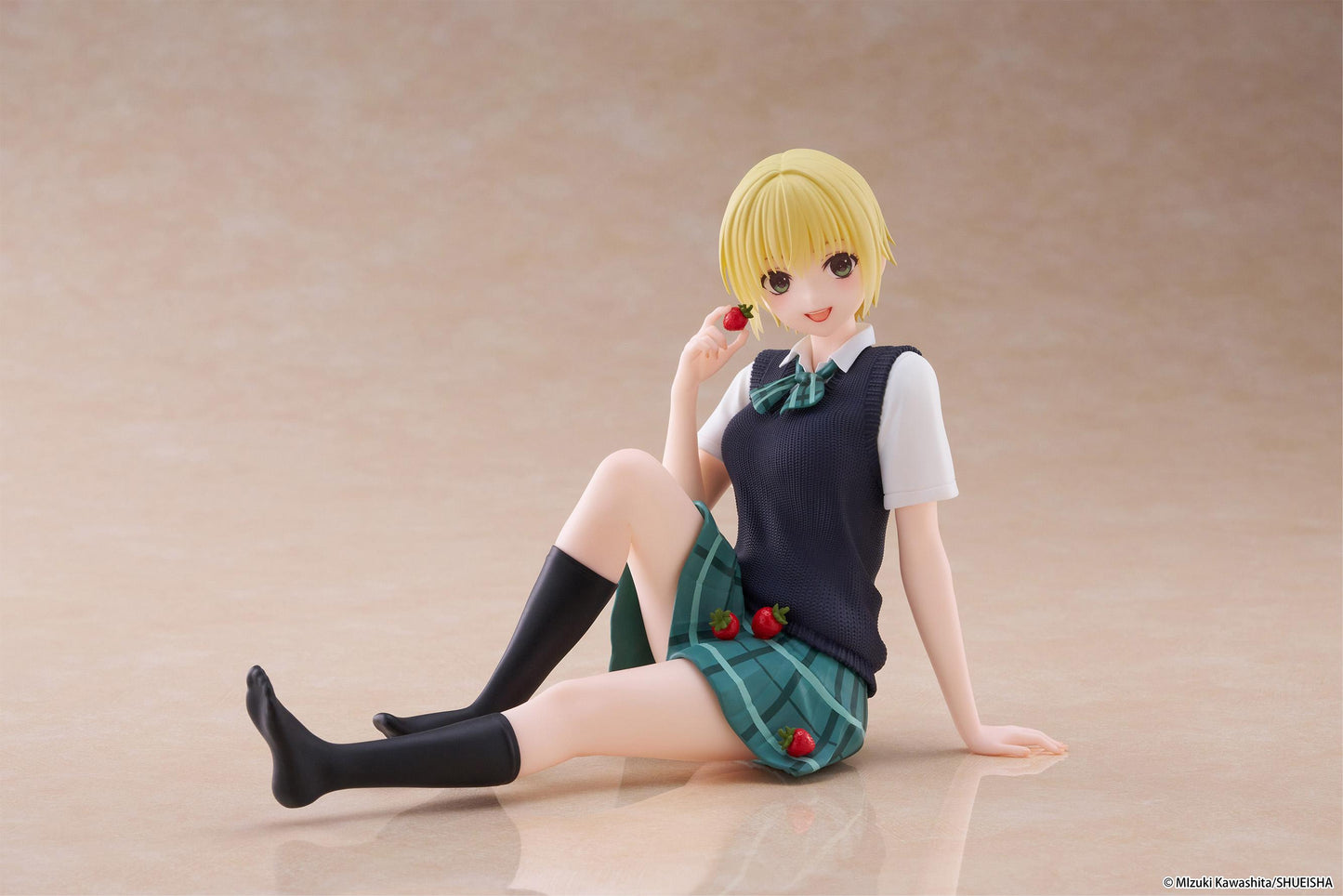 Strawberry 100% Desktop Cute Figure - Tsukasa Nishino (School uniform Ver.)