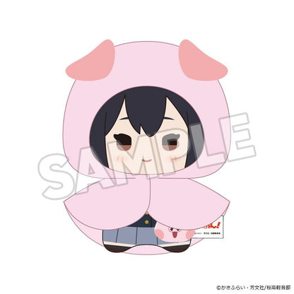 (Blind Box) K-ON! Fluffy Rain Series Collectible Plushie Keychain