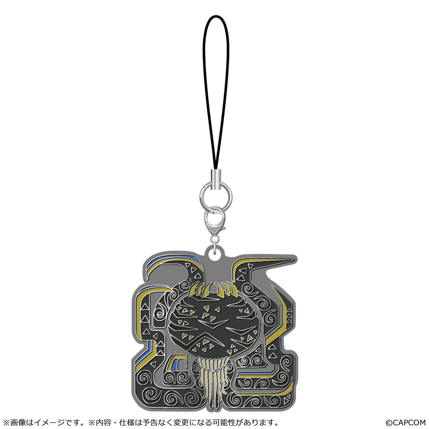 Monster Hunter Wilds Monster icon Metal Keychain Vol. 2
