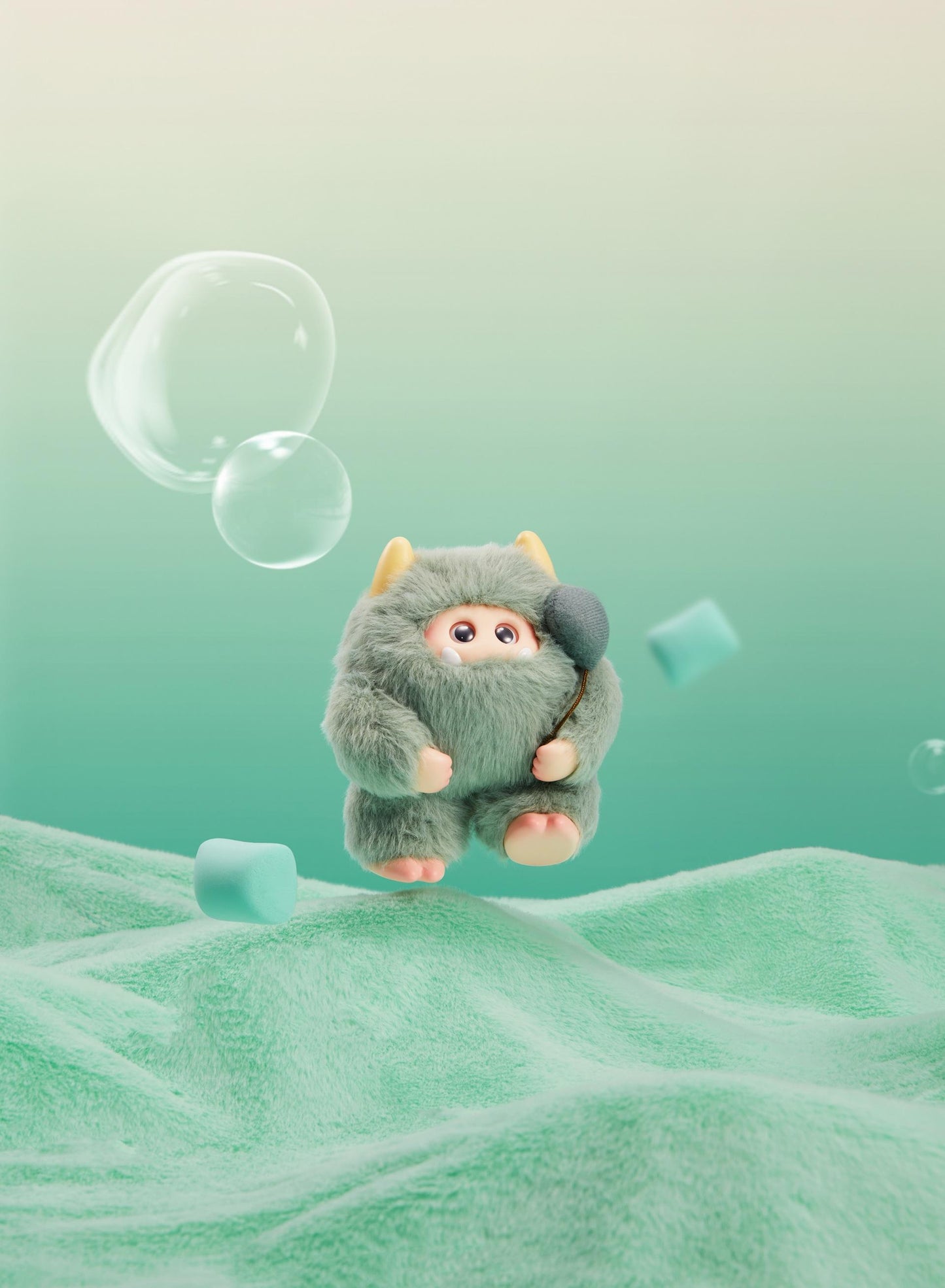 GIGGLE MONSTER Marshmallow Dreams Series Vinyl Plush Blind Box