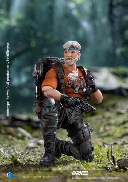 HIYA Exquisite Mini Series 1/18 Scale 4.3 Inch G.I.Joe Outback Tiger Force Version Action Figure