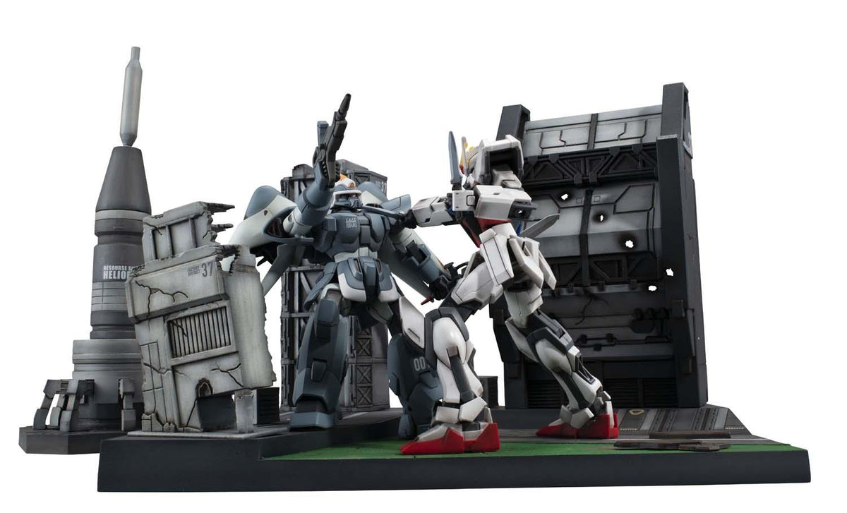 (Model Kits) Realistic Model Series G Structure Mobile Suit Gundam SEED (HG series)【GS06M】Heliopolis Battle Stage(material color edition)