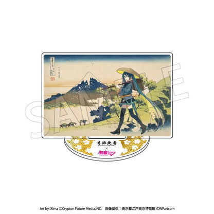 (Blind Box) Hokusai Katsushika x Hatsune Miku Acrylic Stand (Rerun)
