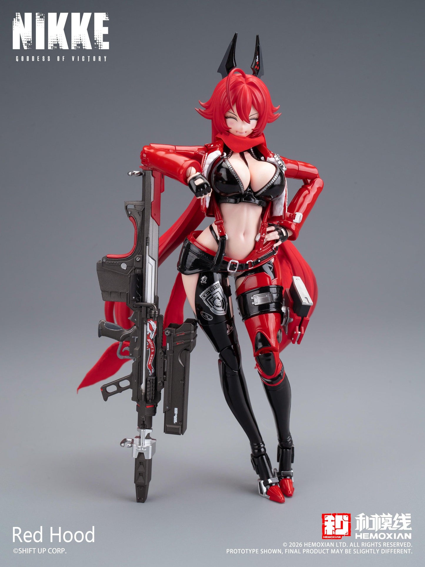 (Model Kits) GODDESS OF VICTORY: NIKKE Red Hood 1/12 Plastic Kit 1/12 Scale Plastic Model Kit