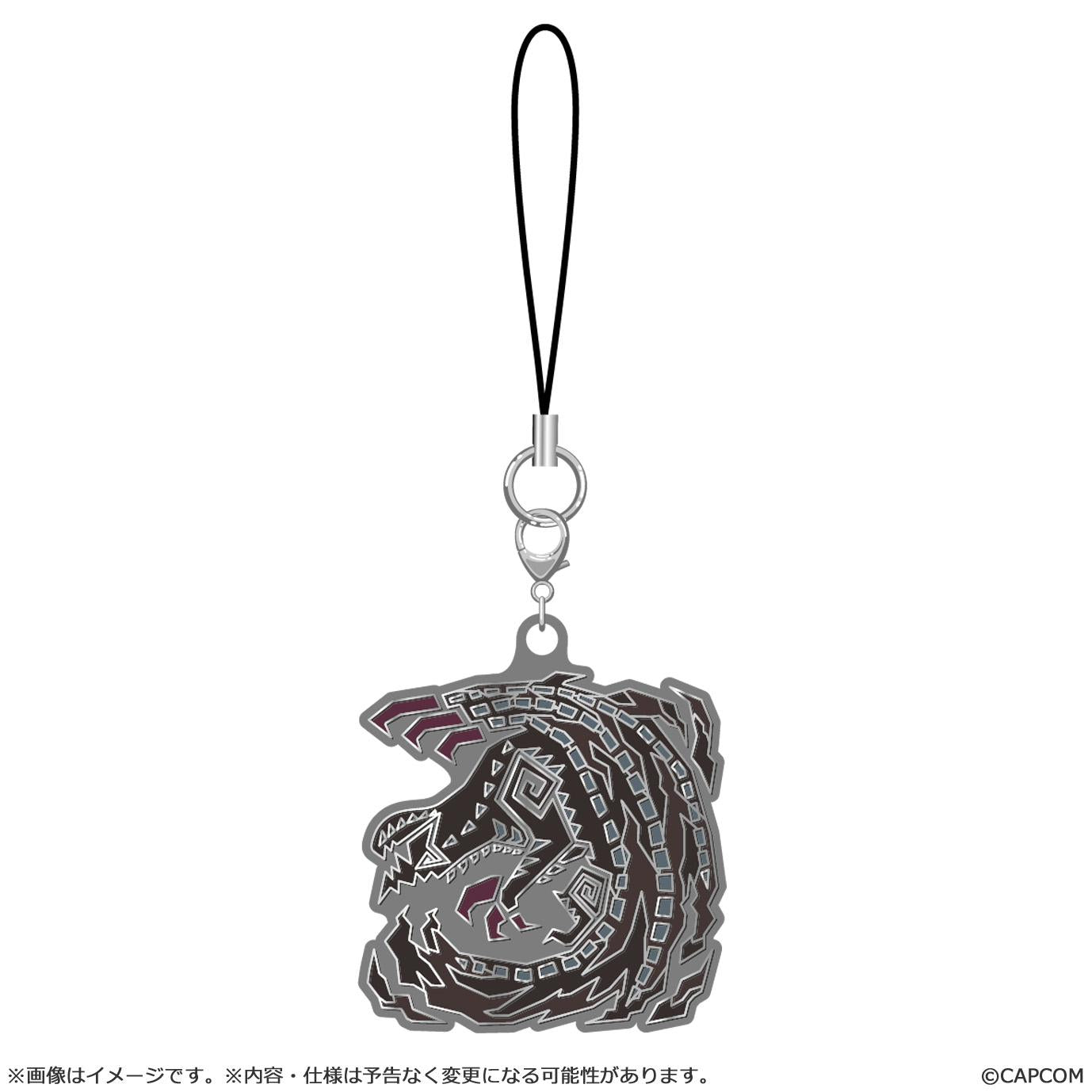 MONSTER HUNTER WILDS Monster Hunter Wilds Monster icon Metal Keychain