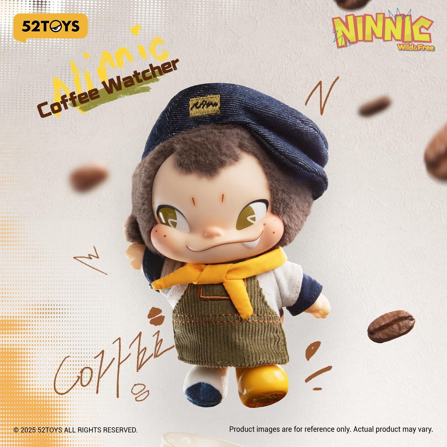 (Blind box) NINNIC – Wild & Free Plush Keychain Blind Box