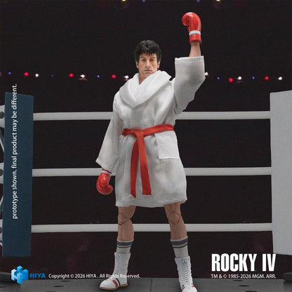 HIYA Exquisite Super Series 1/12 Scale 6.3 Inch Rocky IV Rocky Boxer Version Action Figure
