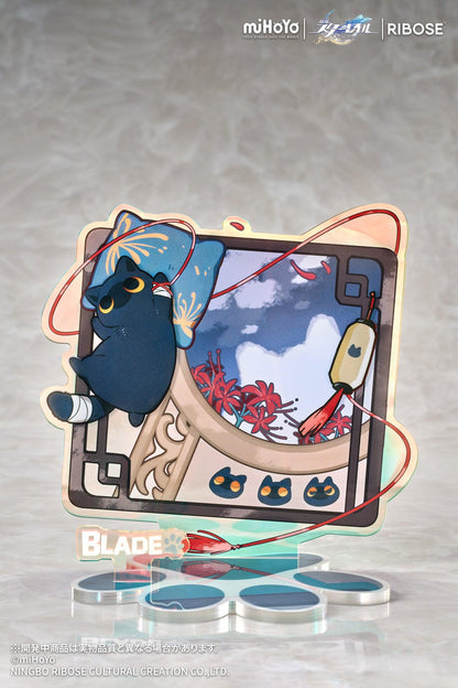 RISE UP+ Honkai: Star Rail Chibi Cat Series Figure Blade Ver. Non Scale Figure