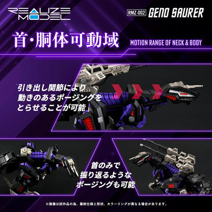 (Model Kits) ZOIDS REALIZE MODEL RMZ-002 GENO SAURER (Rerun)